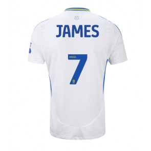 Leeds United Daniel James #7 Domaci Dres 2024-25 Kratak Rukavima